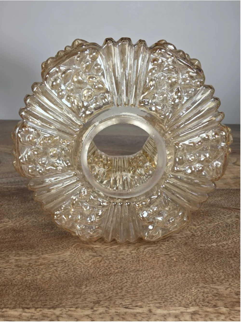 Antique Marigold Carnival Glass 2-1/4